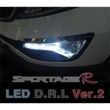 AUTO LAMP-LED DAYLIGHT (DRL) VER.2 SET FOR KIA SPORTAGE R 2010-13 MNR